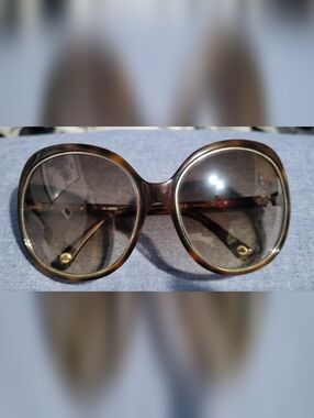 Michael Kors Women's Round Tortoiseshell Sunglasses - Dark Brown Gradient